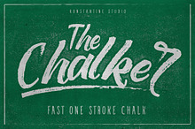 The Chalker Chalk lettering font