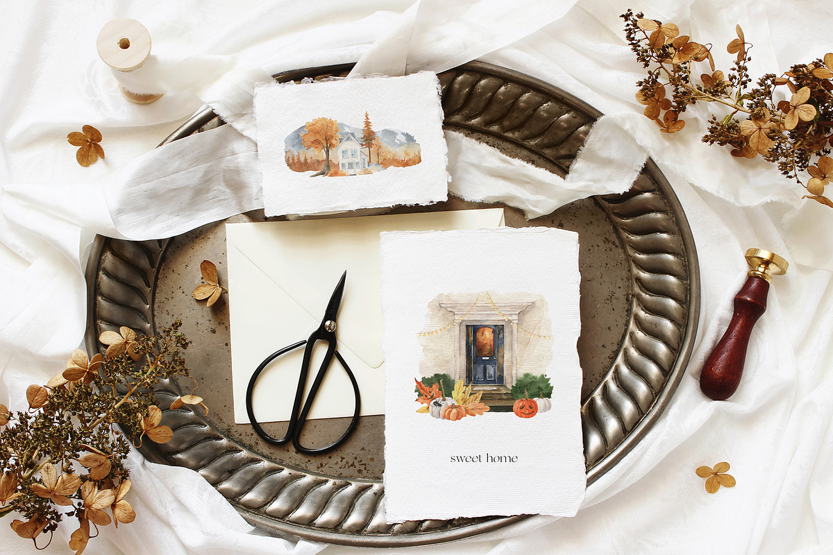 Atmospheric Autumn, a Seasonal Illustration by LiChu Art (Photo 2 of 14)