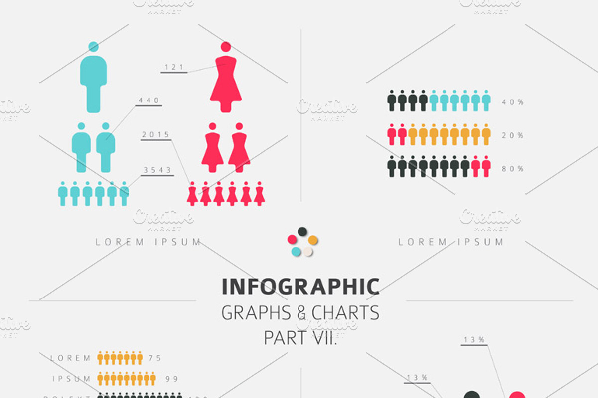 Infographic Elements - People, an Object Graphic by Orson (Photo 2 of 2)