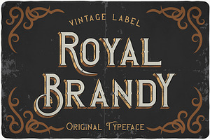 Royal Brandy Typeface