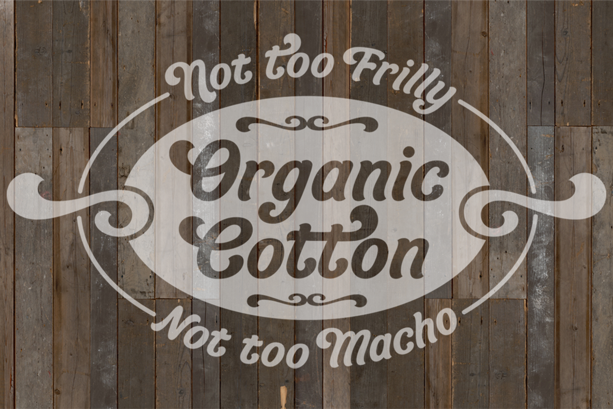 Organic Cotton, a friendly font preview 7
