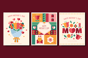 Flat Style Mother's Day Templates