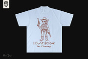 cowboy alien t-shirt design, a Graphic by shaondesigns (Thumbnail 3 of 4)