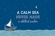 Midnight Voyage Font Trio, a Handwritten Font by Kaya Fonts (Thumbnail 5 of 29)