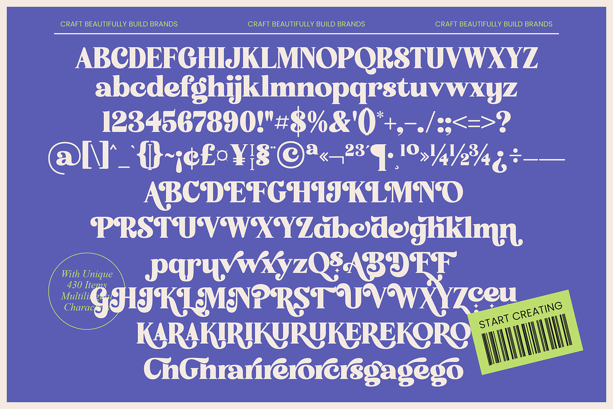 Forest Wonders New Collection Serif, a Serif Font by timelesstype.co (Photo 10 of 10)