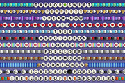Friendship Bracelet 3D Bitmap Font, a Sans Serif Font by The Creative Bix (Thumbnail 7 of 8)