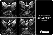 Phoenix Bird Magical Firebird Greek, a Background Graphic by LaseredNinja (Thumbnail 1 of 7)