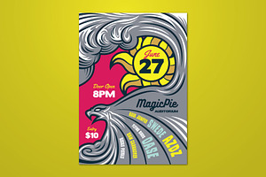 Eagle Wind Illustrated Flyer, a Flyer Template by ashenterprise