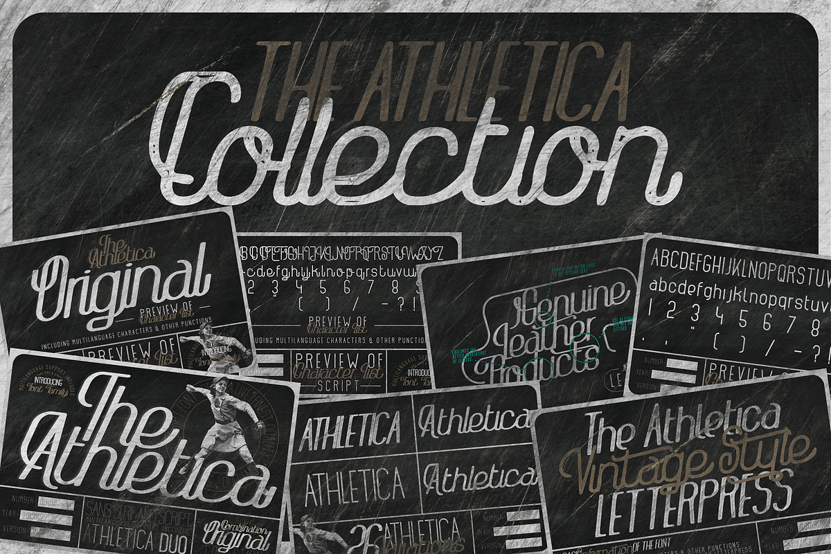 The Athletica Font preview 8