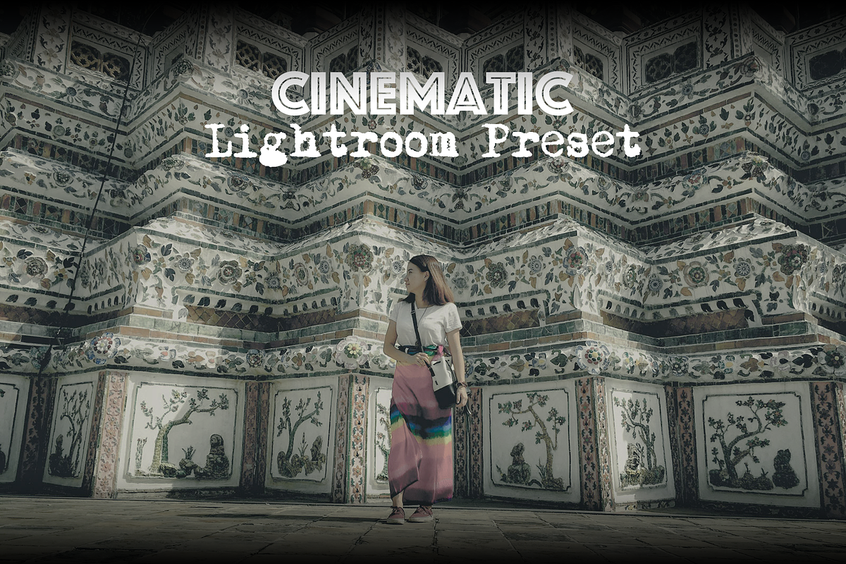 Cinematic Lightroom Preset, an Action Add-On by Lightroom Designs (Photo 1 of 5)