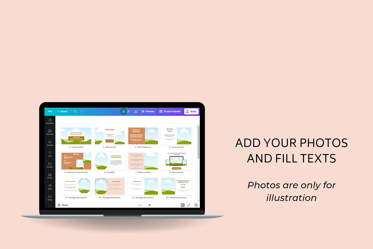 Sales Page Template - Canva Template, a Landing Page Template by Deepa Template Studio (Photo 9 of 10)