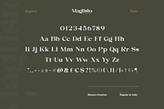 Maglisto - Modern Serif Display, a Serif Font by Namara Creative Studio (Thumbnail 8 of 10)