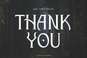 Darkcharis - Mystic Display Font, a Font by Flawless And Co (Thumbnail 10 of 10)