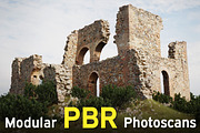 Modular Brick Stone Ruin Pbr Scan, an Environmental 3D Model by Pers_Scan_Collection (Thumbnail 1 of 14)