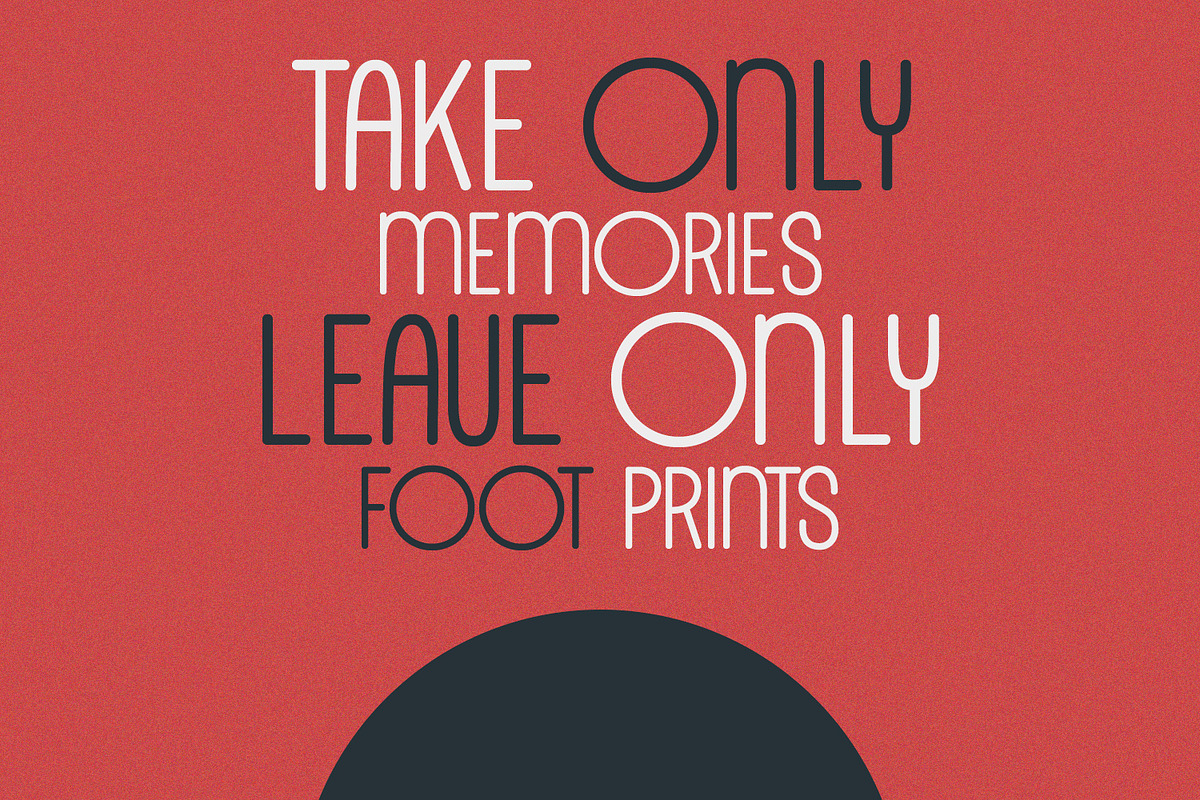 Liceturs Typeface Monoline Font, a Sans Serif Font by Maulana Creative (Photo 6 of 7)