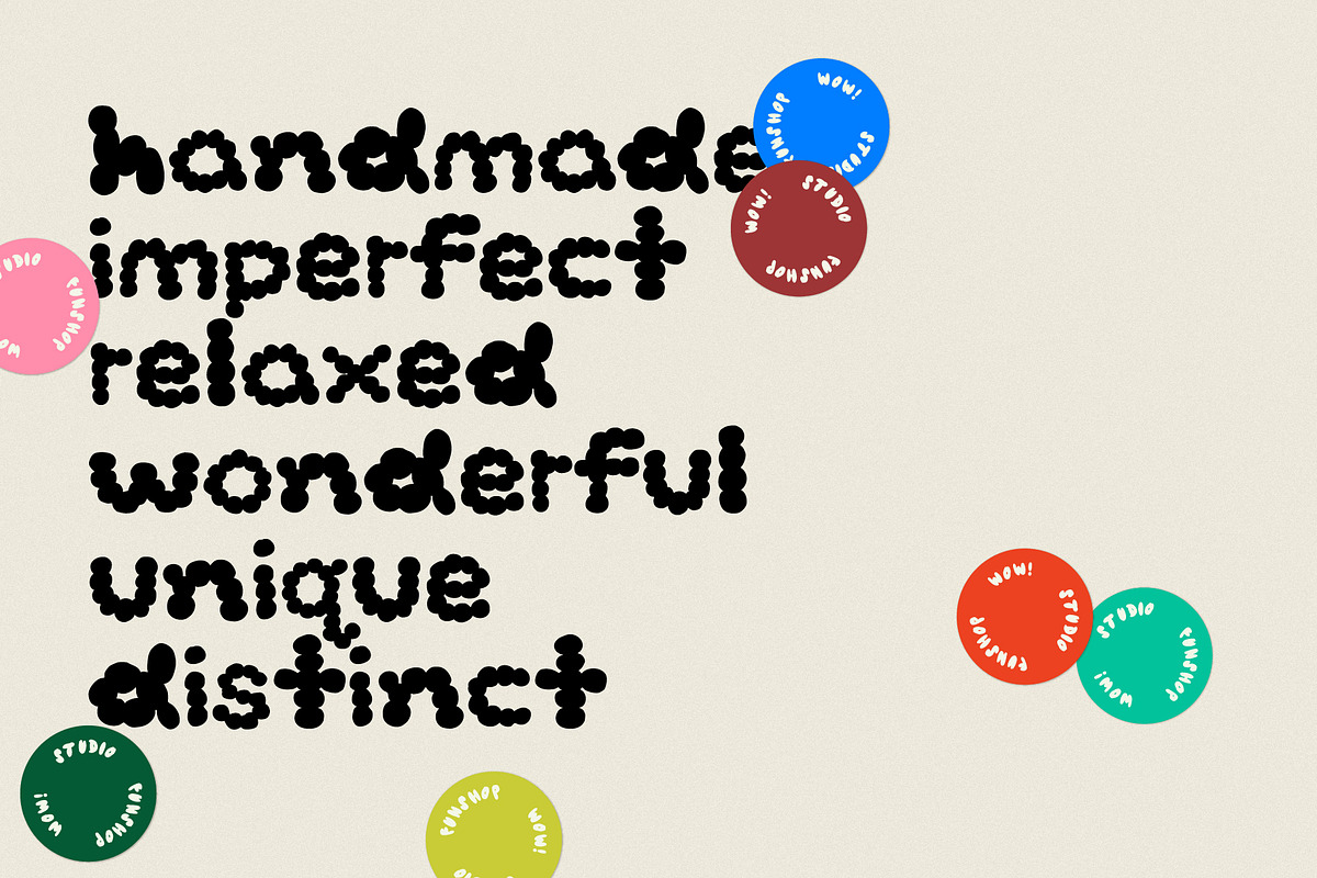 Dottie - A hand-lettered font, a Font by Studio Funshop by Kelli (Photo 4 of 11)