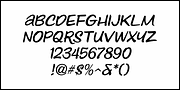 Musical Comedy JNL, a Script Font by Jeff Levine Fonts (Thumbnail 5 of 5)