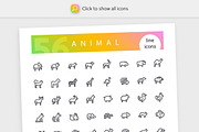 Nature 700+ Line Icons Bundle, an Outline Icon by Voysla's Shop (Thumbnail 2 of 8)