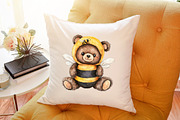 Teddy Bear Clipart, an Illustration by Sublimation Artist (Thumbnail 6 of 6)