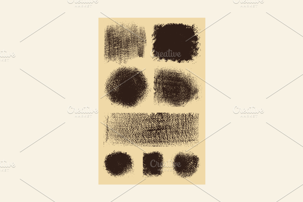 Vector grunge monochrome textures., a Texture Graphic by PoPaShop (Photo 2 of 2)