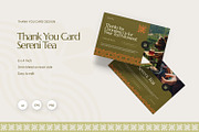 Sereni Tea - Thank You Card, a Card Template by Fannan Studio (Thumbnail 1 of 3)