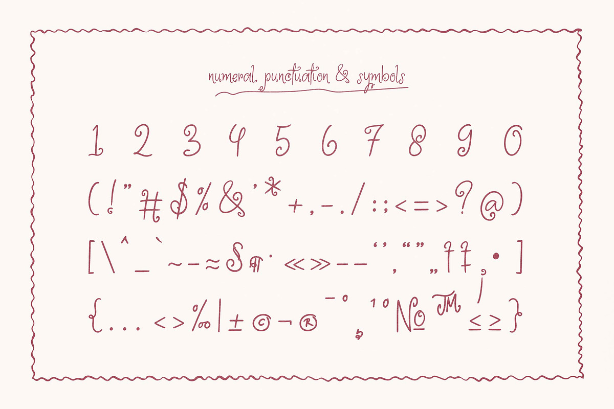Delviyani Letter Casual Handwritten, a Handwritten Font by Denustudios (Photo 11 of 15)