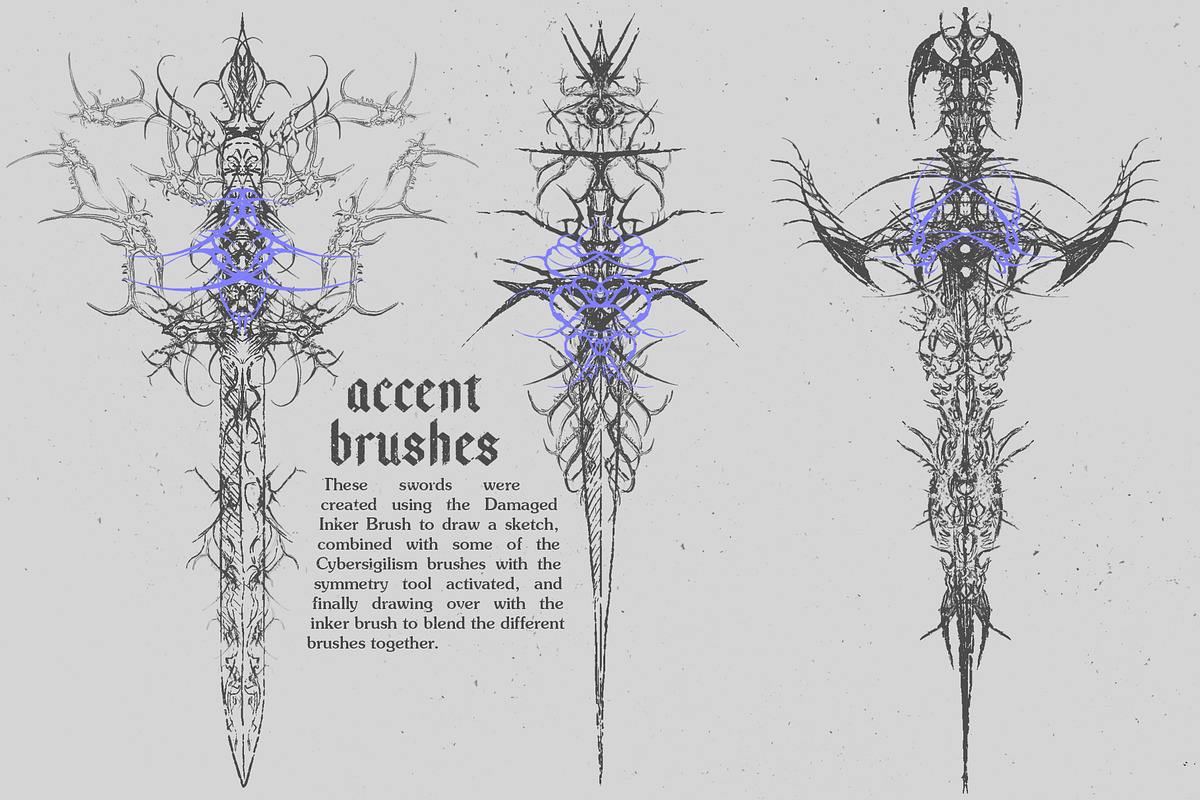 Chaos Procreate Brushes, a Brush Add-On by MiksKS