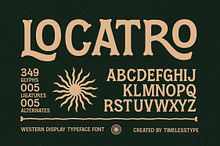 Locatro Western Display Serif