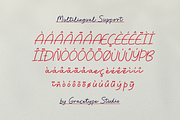 Looseform Pressure Script, a Script Font by gracetype_studio (Thumbnail 12 of 12)
