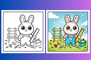 78 Easy Animal in Costumes Book, an Animal Illustration by Coco Bloom (Thumbnail 4 of 10)