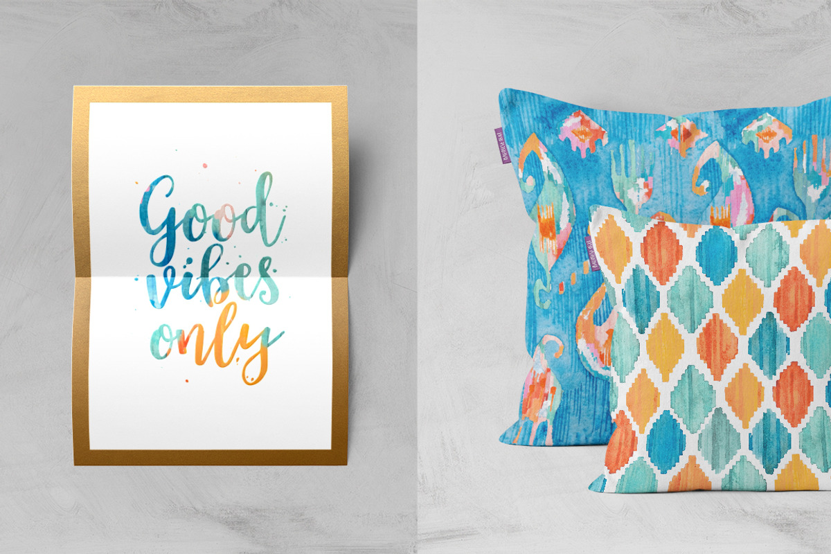Balinese Ikat, a Pattern Graphic by Nicetoseeya (Photo 8 of 11)