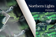 Northern Lights, a Background Graphic by NikiArts (Thumbnail 5 of 12)
