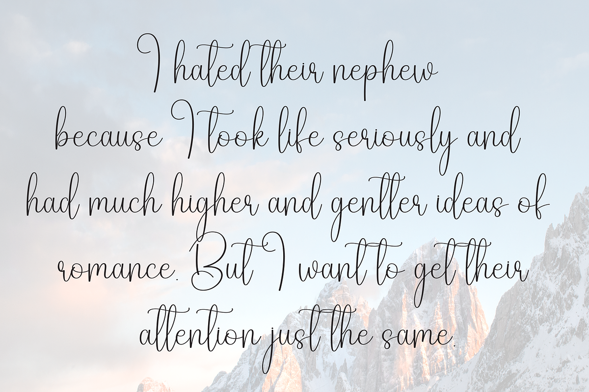 Cupcake | Script Font, a Handwritten Font by Scratchones (Photo 6 of 9)