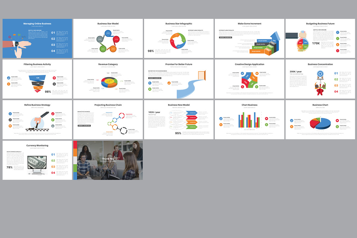 Business Power Point Template, a Presentation Template by GreenDesign (Photo 4 of 5)