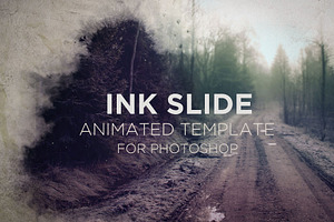Ink Slide Animated for Photoshop