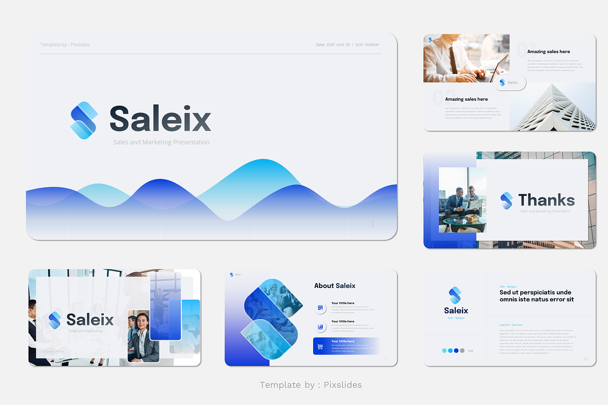 Sales and Marketing Keynote, a Presentation Template by Pixslides (Photo 6 of 6)