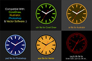Wall Clock Face CFV1, a Graphic by G7 (Thumbnail 2 of 3)