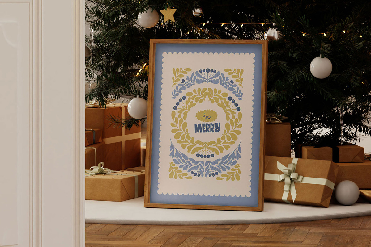 Modern Winter | Wall Art Creator, an Object Graphic by Leleka.Store (Photo 20 of 21)