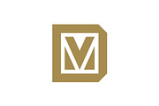 Letter DM MD Logo, a Branding & Logo Template by Buqancreative (Thumbnail 3 of 4)