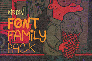 KIDDIN FONT FAMILY