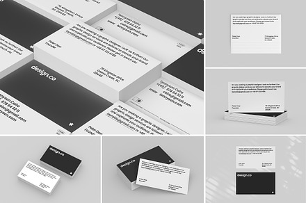 Business Card Mockup, an Advertising Mockup by pixel_vision