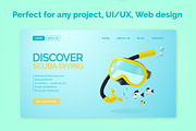 Underwater World and Diving Concept, an Object Graphic by 35lab (Thumbnail 7 of 7)