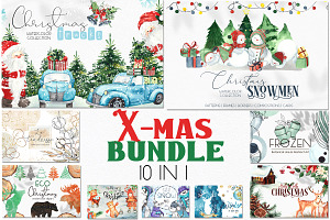 Christmas BUNDLE. 10 in 1