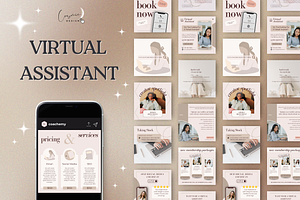 Virtual Assistant Instagram Post