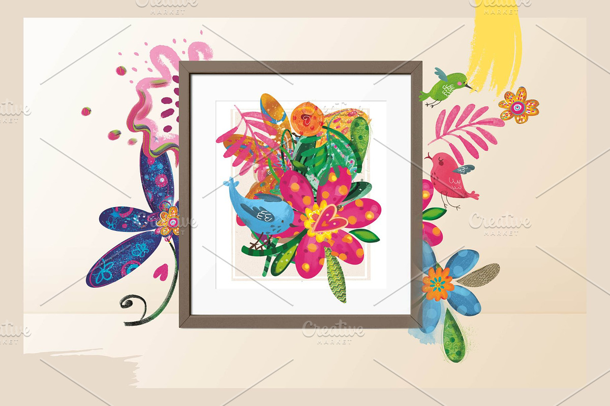 Funny Summer Graphics, an Illustration by Alisa Mikibith Art (Photo 7 of 8)