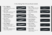 The Inktober Challenge Procreate Kit, a Brush Add-On by Digi Life (Thumbnail 5 of 9)