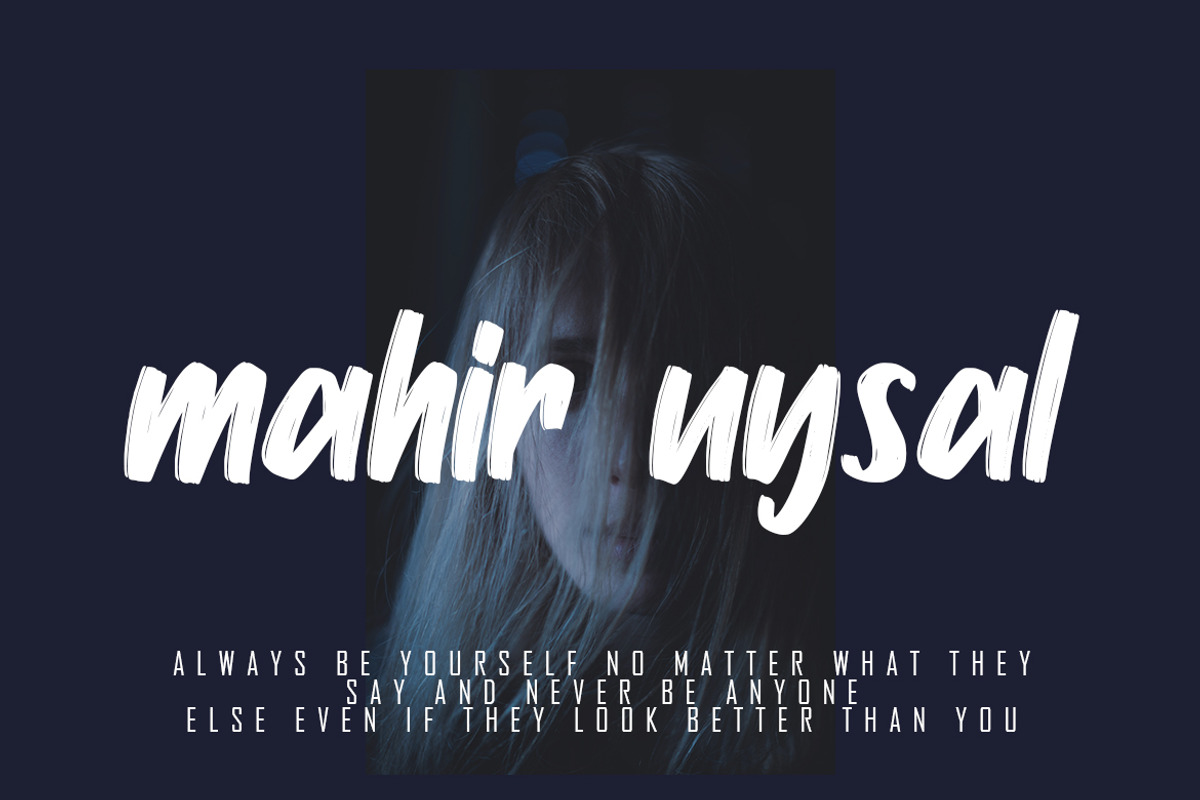 Runyone - Handbrush Font, a Font by skiiller studio (Photo 4 of 8)