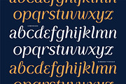 RIBBONS - Display Font, a Sans Serif Font by Artflorara (Thumbnail 7 of 12)