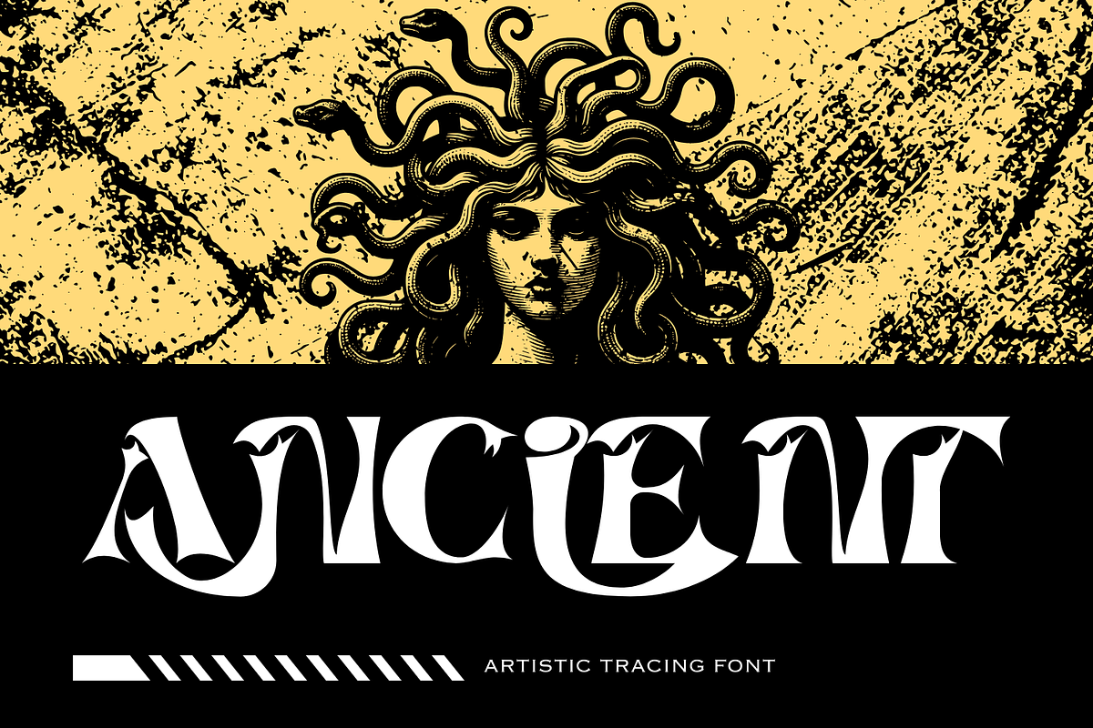 ARTISTIC TRACING - FANTASY FONT, a Serif Font by 177Studio (Photo 2 of 8)