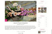 FlyFlowers - Flower Shop WP - Sale, a WordPress Template by FlyTemplates.com (Thumbnail 6 of 6)